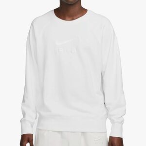 Nike Sportswear Air Men's French Terry Crew (WHITE/WHITE,DV9829-100)